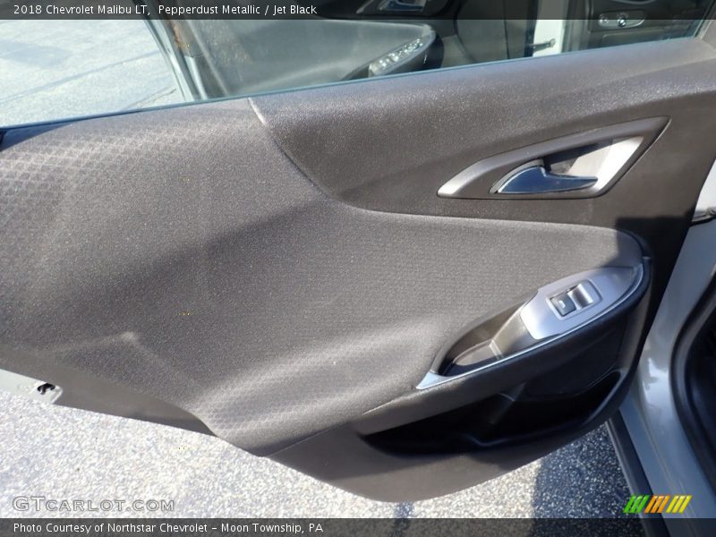 Pepperdust Metallic / Jet Black 2018 Chevrolet Malibu LT