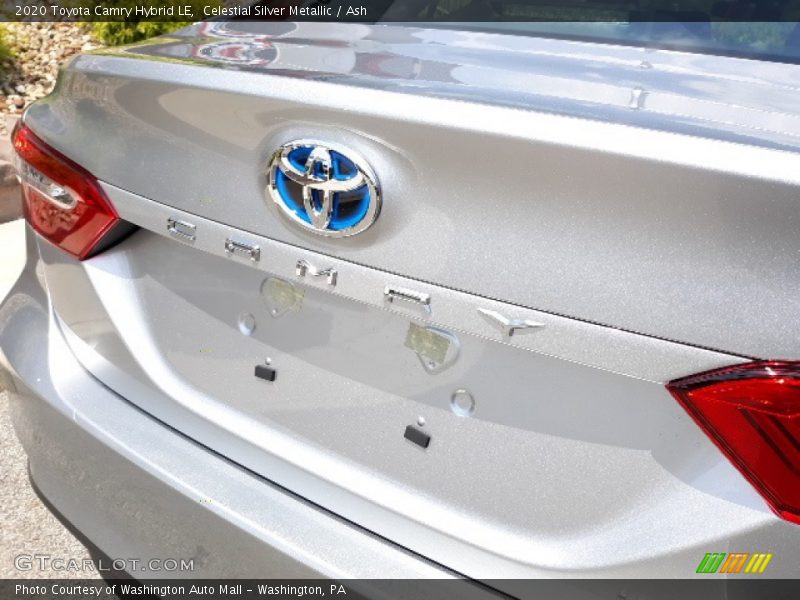 Celestial Silver Metallic / Ash 2020 Toyota Camry Hybrid LE