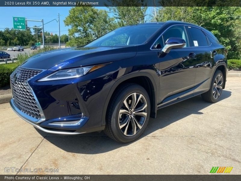 Nightfall Mica / Parchment 2020 Lexus RX 350 AWD