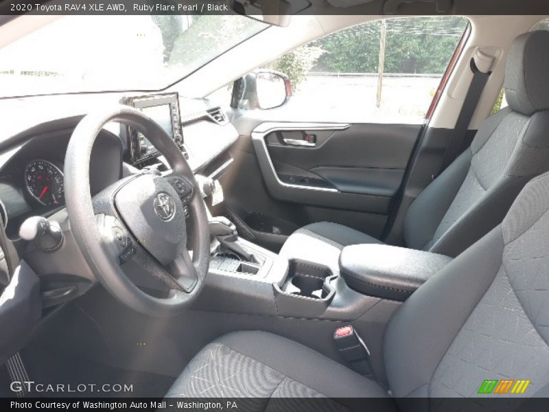 Ruby Flare Pearl / Black 2020 Toyota RAV4 XLE AWD