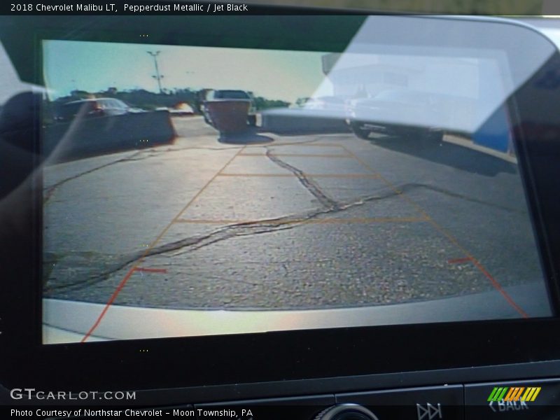 Pepperdust Metallic / Jet Black 2018 Chevrolet Malibu LT