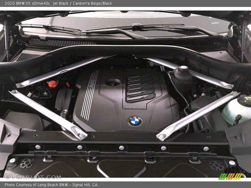 Jet Black / Canberra Beige/Black 2020 BMW X5 sDrive40i