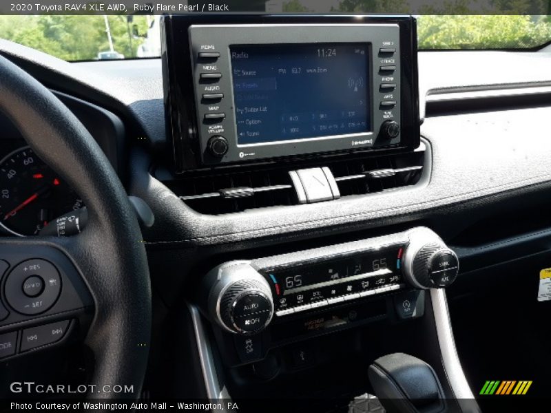 Ruby Flare Pearl / Black 2020 Toyota RAV4 XLE AWD