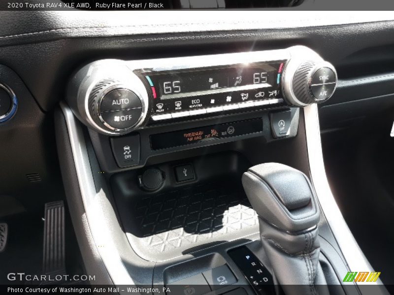 Ruby Flare Pearl / Black 2020 Toyota RAV4 XLE AWD