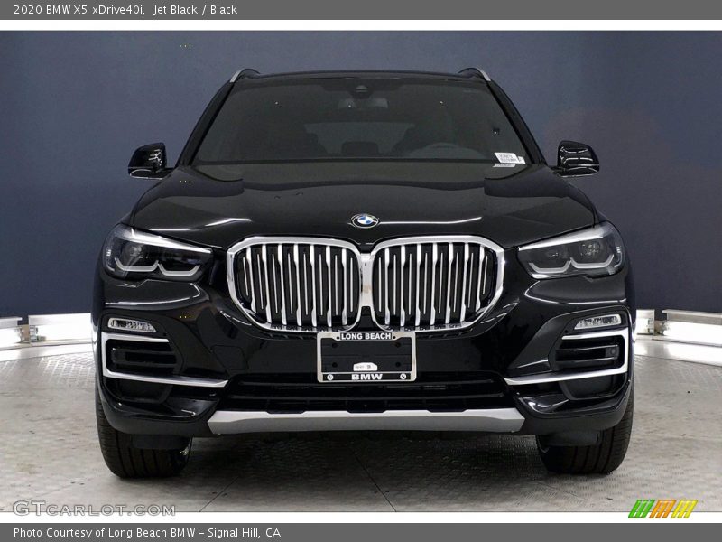 Jet Black / Black 2020 BMW X5 xDrive40i