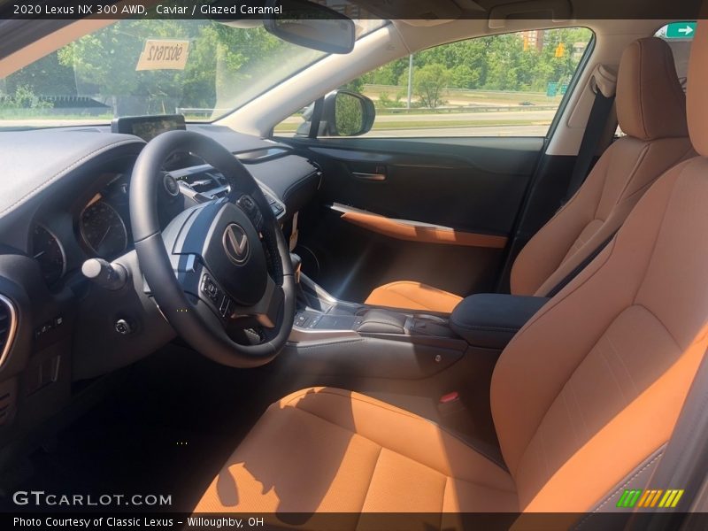 Caviar / Glazed Caramel 2020 Lexus NX 300 AWD