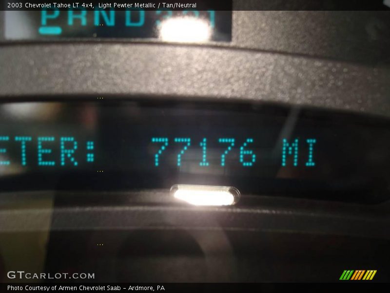 Light Pewter Metallic / Tan/Neutral 2003 Chevrolet Tahoe LT 4x4