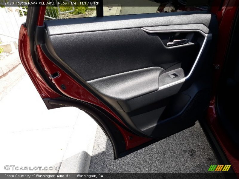 Ruby Flare Pearl / Black 2020 Toyota RAV4 XLE AWD