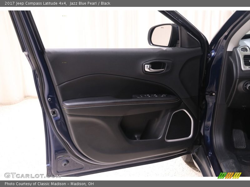 Jazz Blue Pearl / Black 2017 Jeep Compass Latitude 4x4
