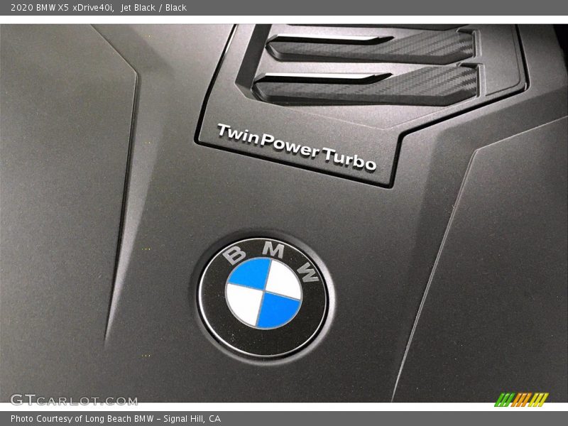 Jet Black / Black 2020 BMW X5 xDrive40i