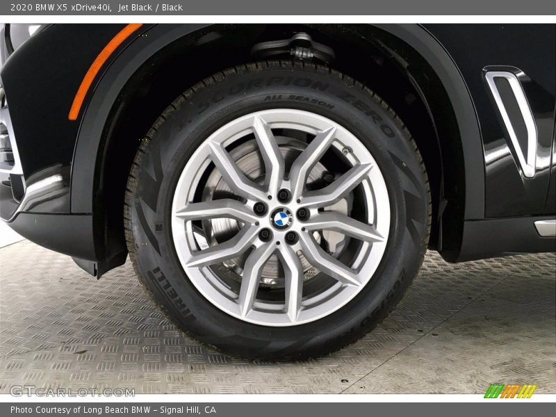 Jet Black / Black 2020 BMW X5 xDrive40i