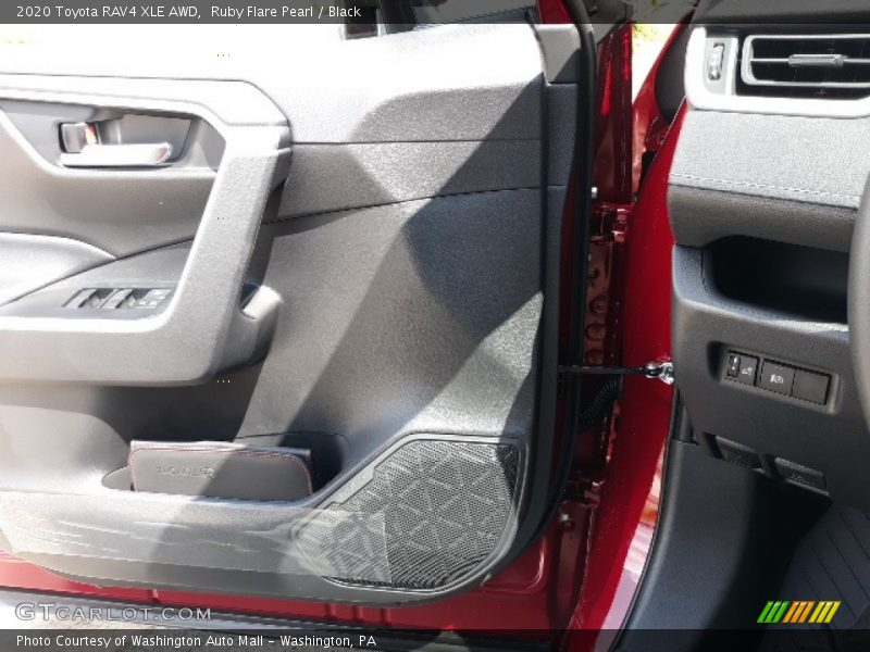 Ruby Flare Pearl / Black 2020 Toyota RAV4 XLE AWD