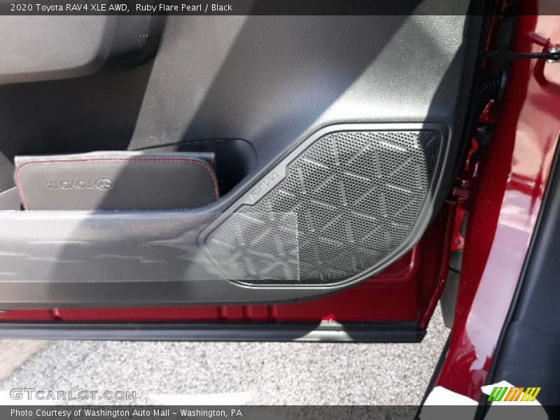 Ruby Flare Pearl / Black 2020 Toyota RAV4 XLE AWD