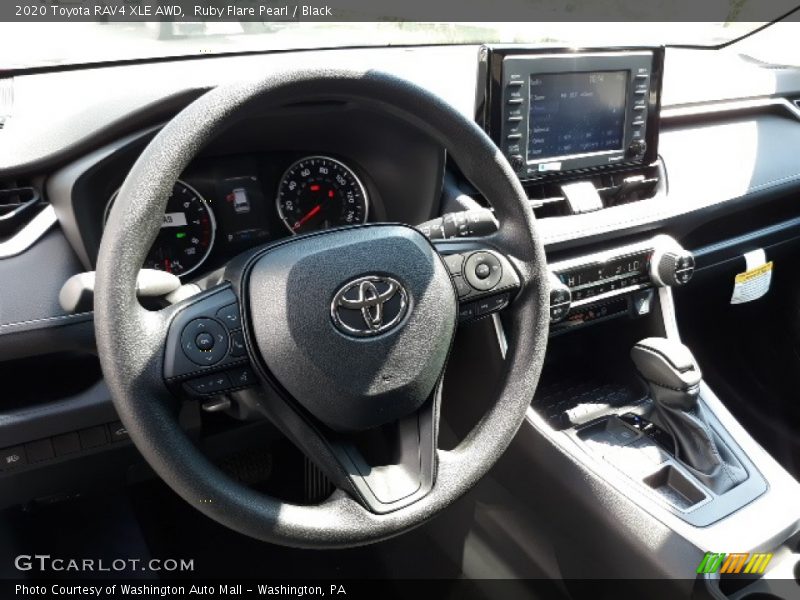 Ruby Flare Pearl / Black 2020 Toyota RAV4 XLE AWD