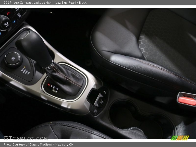 Jazz Blue Pearl / Black 2017 Jeep Compass Latitude 4x4