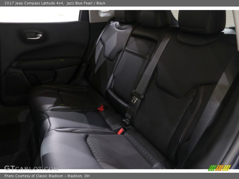 Jazz Blue Pearl / Black 2017 Jeep Compass Latitude 4x4