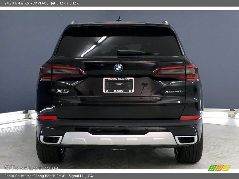 Jet Black / Black 2020 BMW X5 xDrive40i