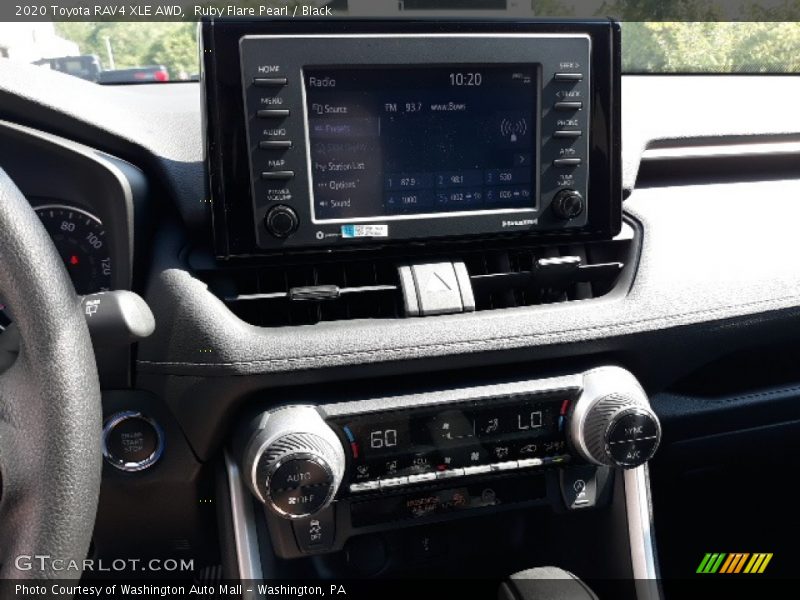Ruby Flare Pearl / Black 2020 Toyota RAV4 XLE AWD