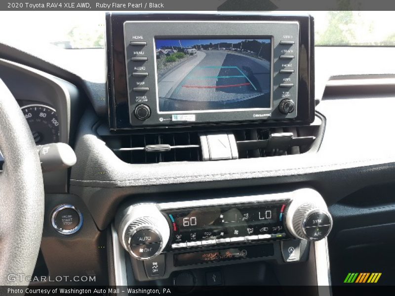 Ruby Flare Pearl / Black 2020 Toyota RAV4 XLE AWD