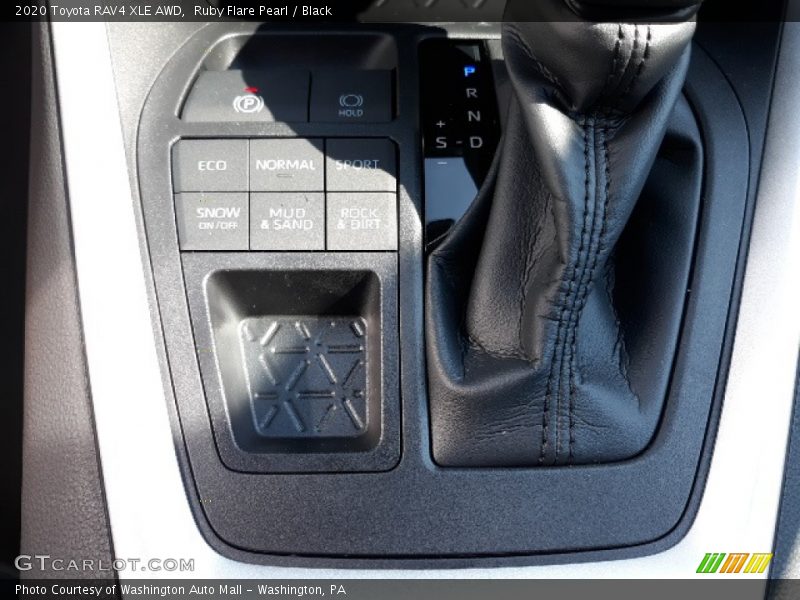 Ruby Flare Pearl / Black 2020 Toyota RAV4 XLE AWD