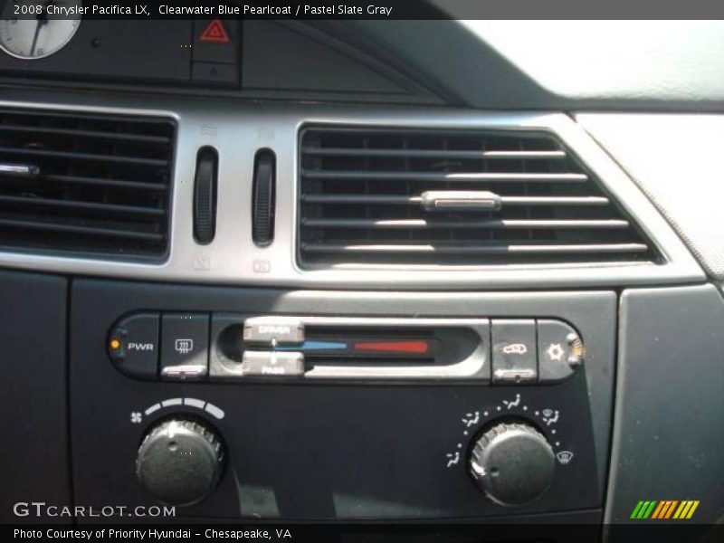 Clearwater Blue Pearlcoat / Pastel Slate Gray 2008 Chrysler Pacifica LX