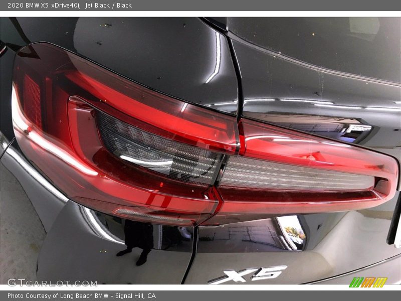 Jet Black / Black 2020 BMW X5 xDrive40i