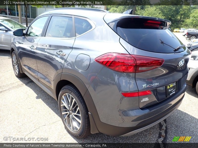 Coliseum Gray Metallic / Black 2021 Hyundai Tucson Ulitimate AWD
