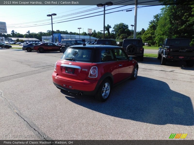 Chili Red / Carbon Black 2013 Mini Cooper Hardtop