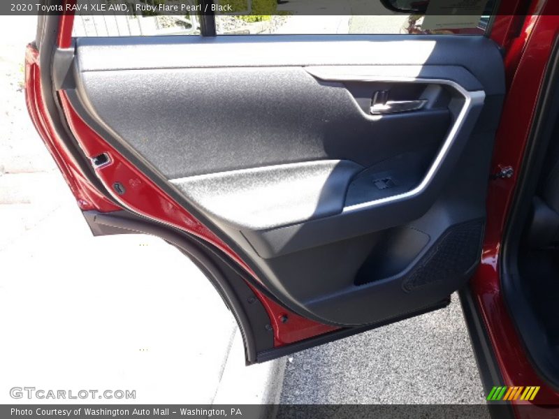Ruby Flare Pearl / Black 2020 Toyota RAV4 XLE AWD