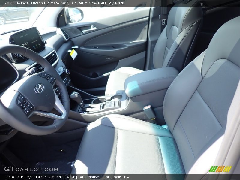 Coliseum Gray Metallic / Black 2021 Hyundai Tucson Ulitimate AWD
