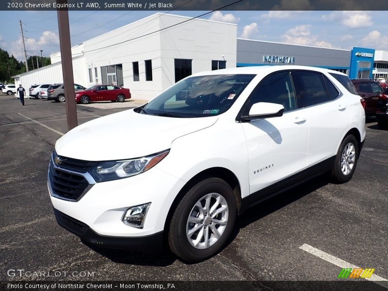 Summit White / Jet Black 2020 Chevrolet Equinox LT AWD