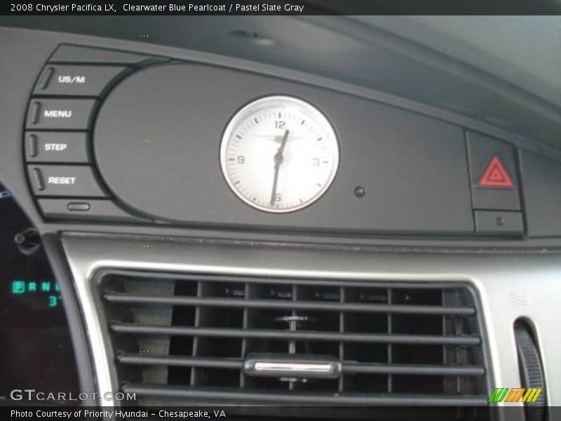 Clearwater Blue Pearlcoat / Pastel Slate Gray 2008 Chrysler Pacifica LX