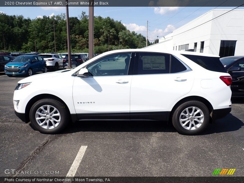 Summit White / Jet Black 2020 Chevrolet Equinox LT AWD