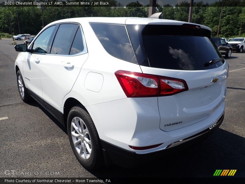 Summit White / Jet Black 2020 Chevrolet Equinox LT AWD