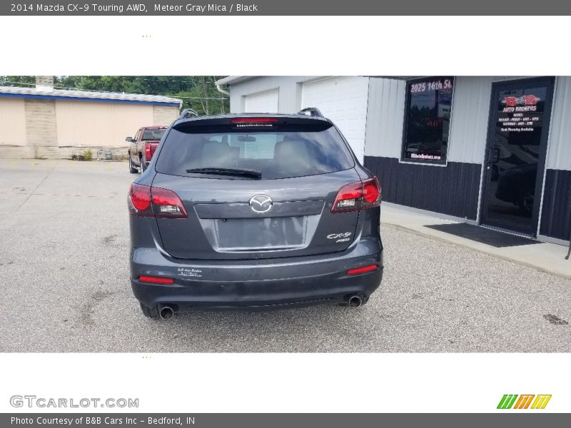 Meteor Gray Mica / Black 2014 Mazda CX-9 Touring AWD