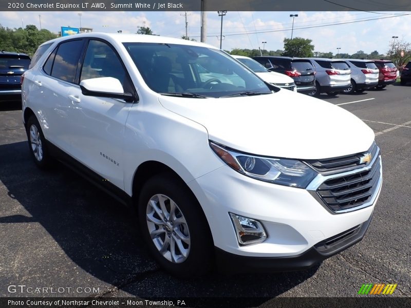 Summit White / Jet Black 2020 Chevrolet Equinox LT AWD
