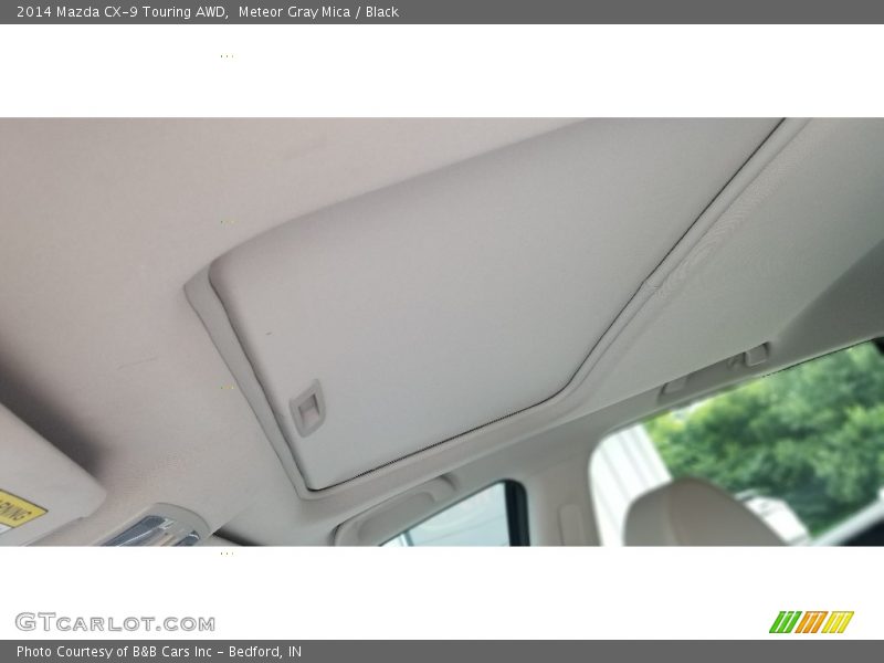 Meteor Gray Mica / Black 2014 Mazda CX-9 Touring AWD