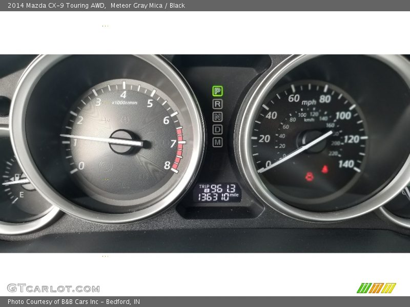  2014 CX-9 Touring AWD Touring AWD Gauges