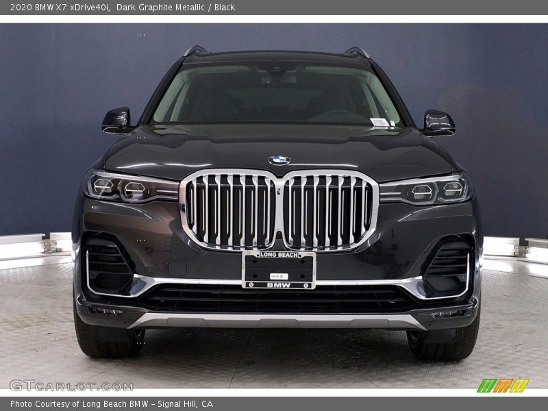 Dark Graphite Metallic / Black 2020 BMW X7 xDrive40i