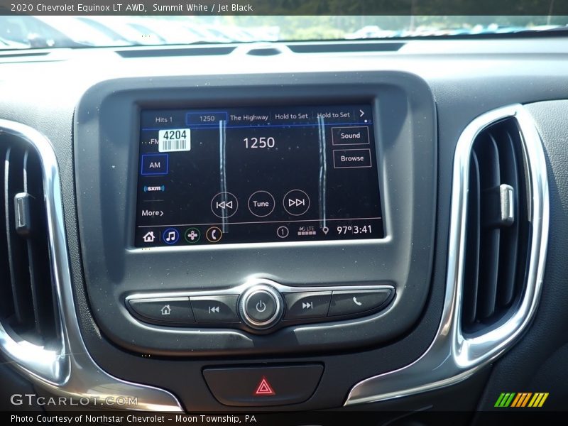 Summit White / Jet Black 2020 Chevrolet Equinox LT AWD