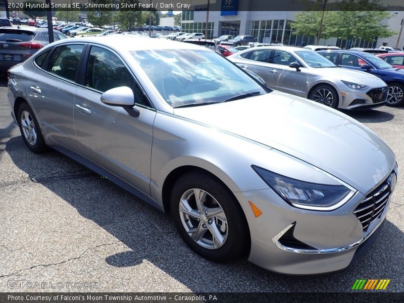 Front 3/4 View of 2020 Sonata SE