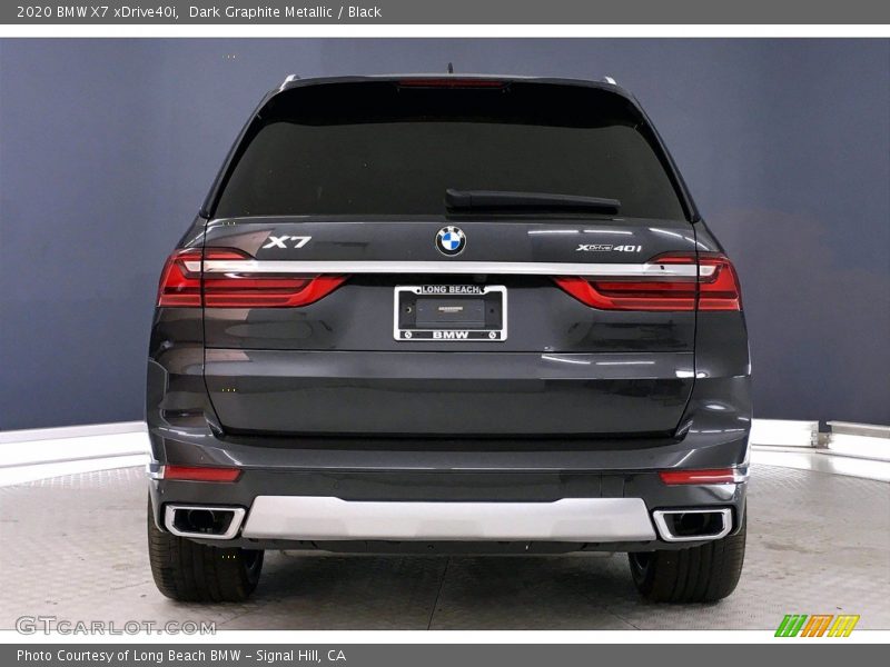 Dark Graphite Metallic / Black 2020 BMW X7 xDrive40i