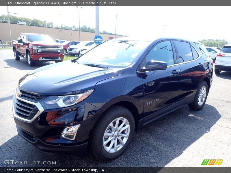 Midnight Blue Metallic / Jet Black 2020 Chevrolet Equinox LT AWD