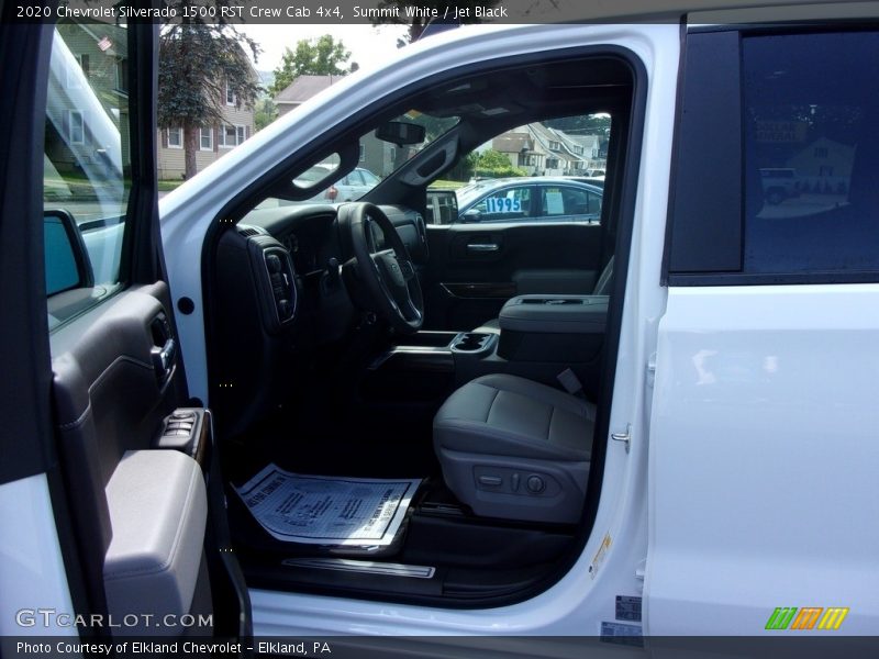 Summit White / Jet Black 2020 Chevrolet Silverado 1500 RST Crew Cab 4x4