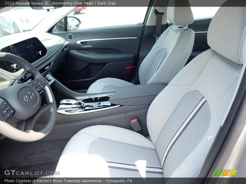 Front Seat of 2020 Sonata SE