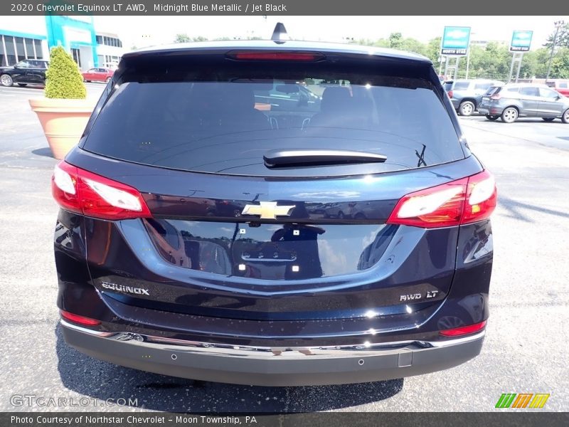 Midnight Blue Metallic / Jet Black 2020 Chevrolet Equinox LT AWD