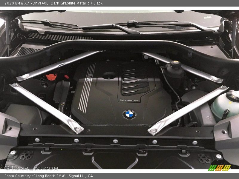Dark Graphite Metallic / Black 2020 BMW X7 xDrive40i