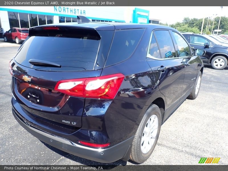 Midnight Blue Metallic / Jet Black 2020 Chevrolet Equinox LT AWD
