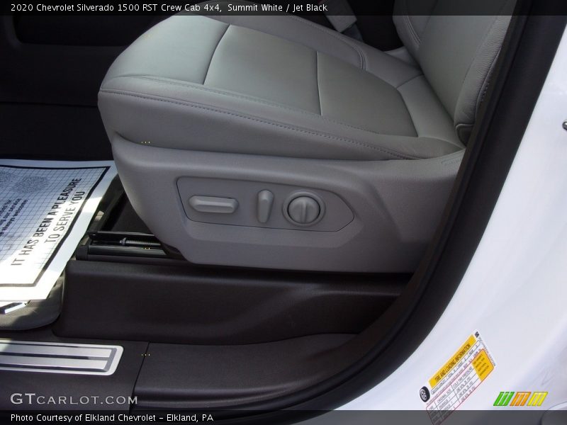 Summit White / Jet Black 2020 Chevrolet Silverado 1500 RST Crew Cab 4x4
