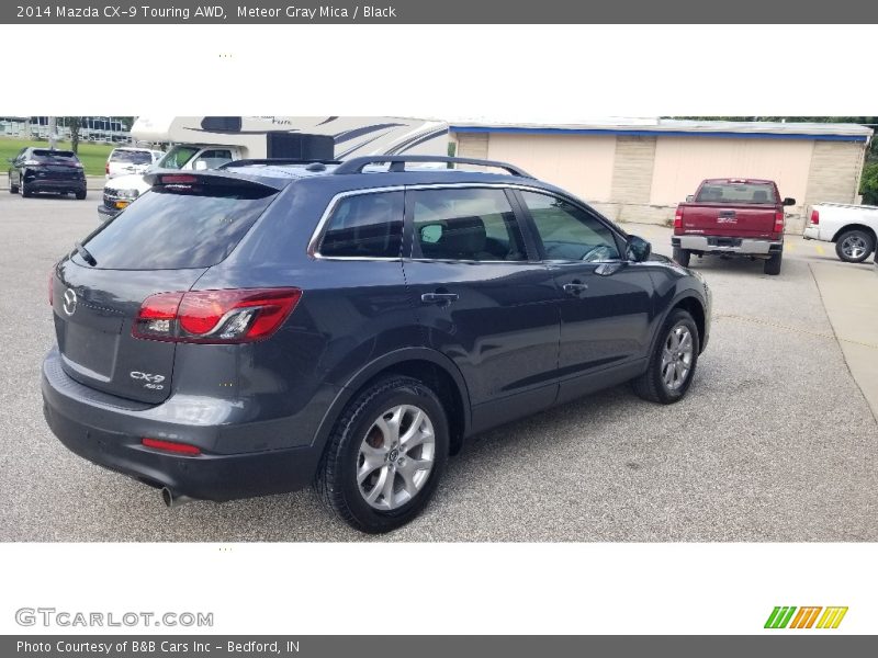 Meteor Gray Mica / Black 2014 Mazda CX-9 Touring AWD